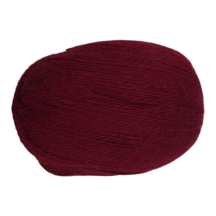 Włóczka Angora 30  kolor bordo 3224