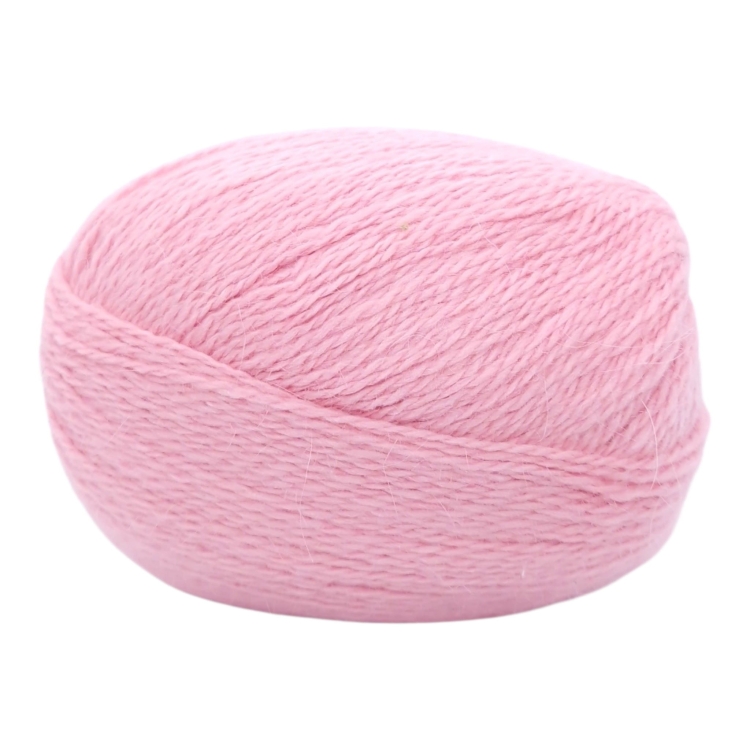 Włóczka Angora 30  kolor różowy 3207