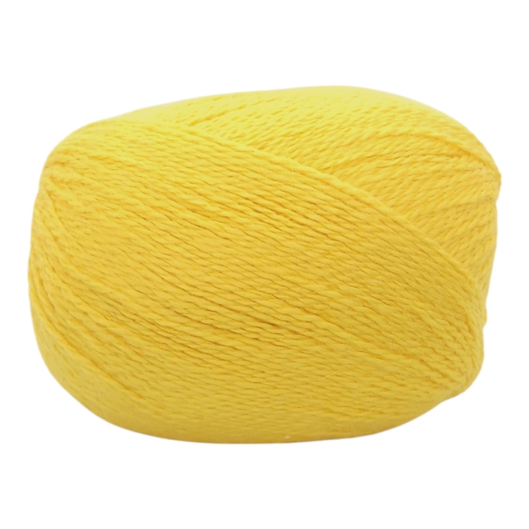 Włóczka Angora 30  kolor żółty 3228
