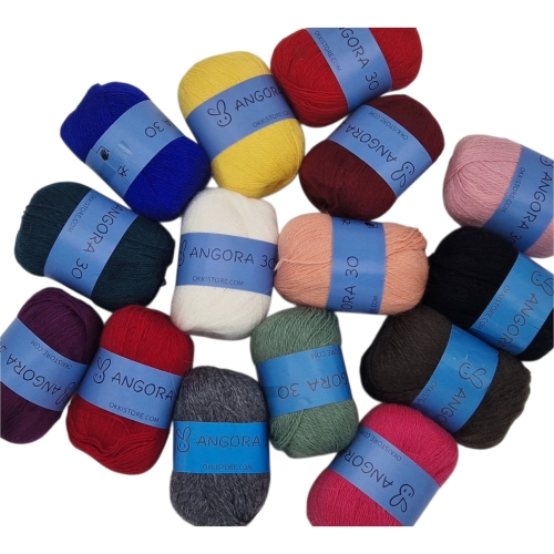Włóczka Angora 30