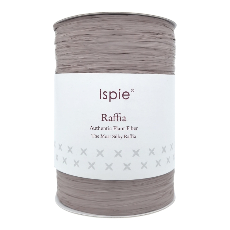 Rafia Ispie. Raffia. Taupe.