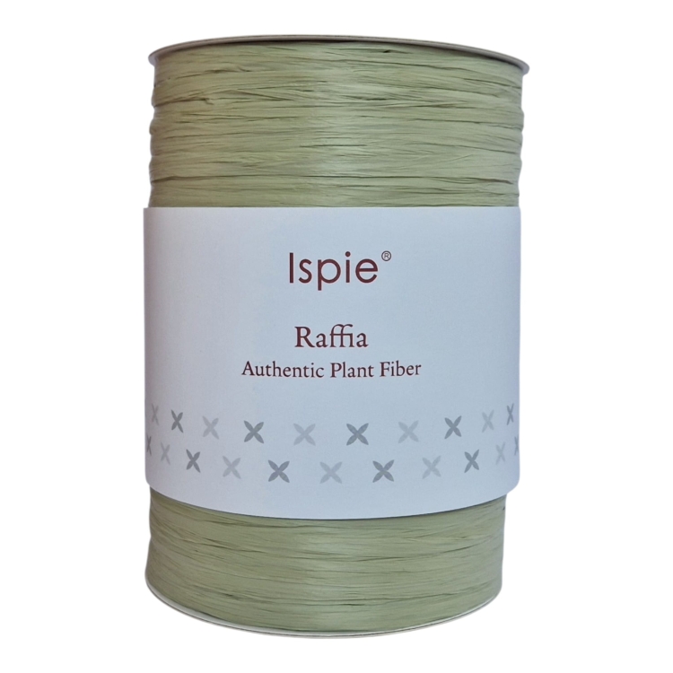 Rafia Ispie. Raffia. Pistachio.
