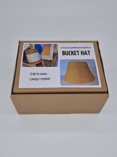 Zestaw kreatywny DIY. Bucket Hat