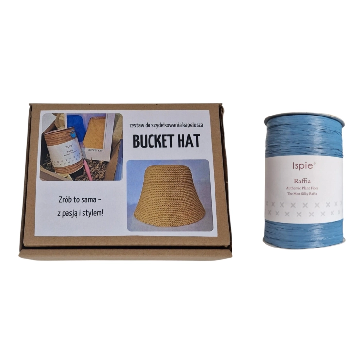 Zestaw kreatywny DIY. Bucket Hat. Jeans