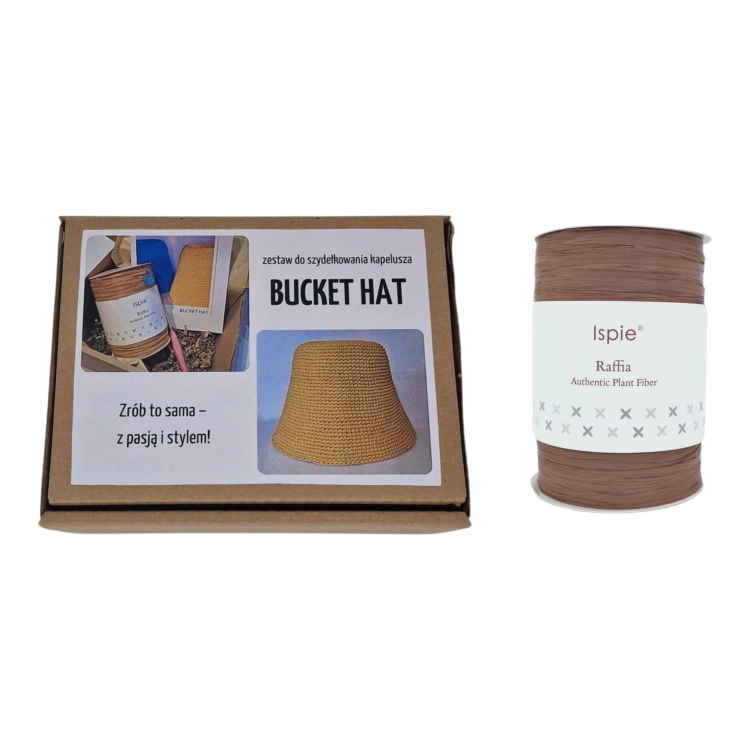 Zestaw kreatywny DIY. Bucket Hat. Timber